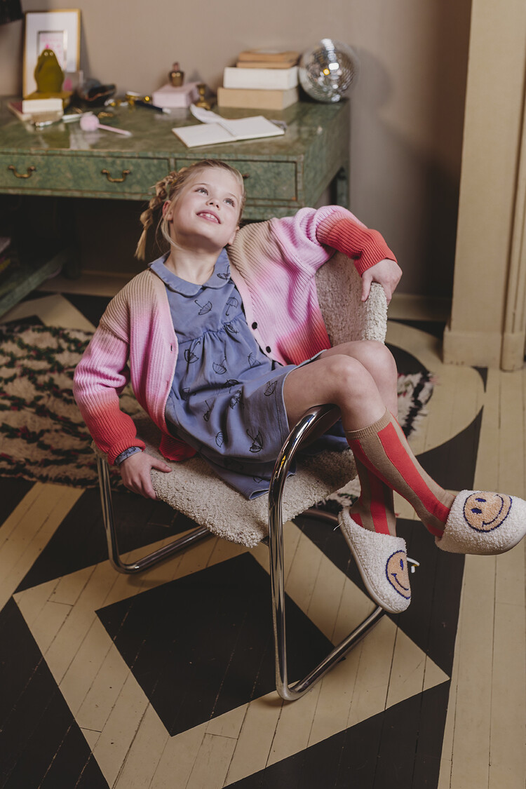 Sproet & Sprout Cardigan Rainbow Dye