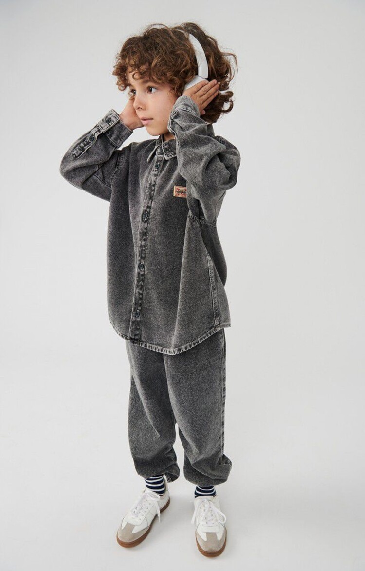 American Vintage Trousers Jazy - Gray