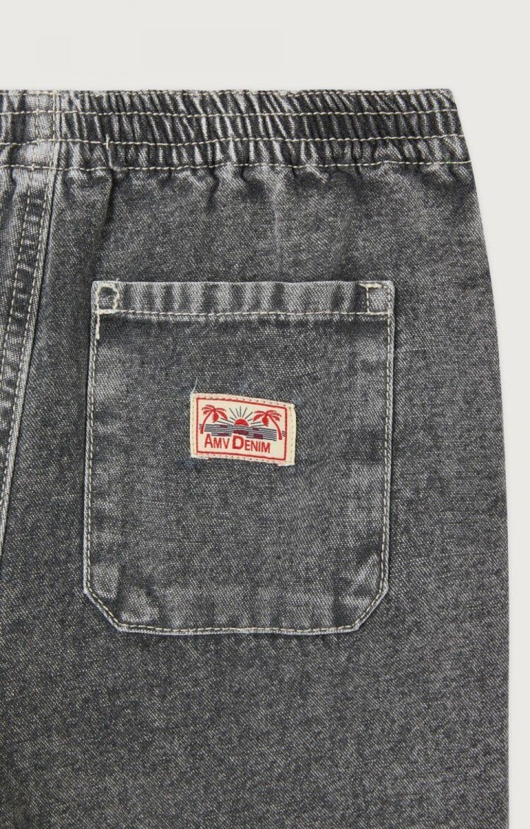 American Vintage Trousers Jazy - Gray