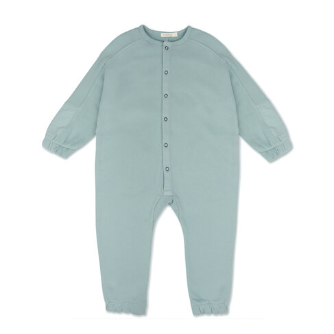 Phil & Phae Chunky fabric-mix jumpsuit - stormy