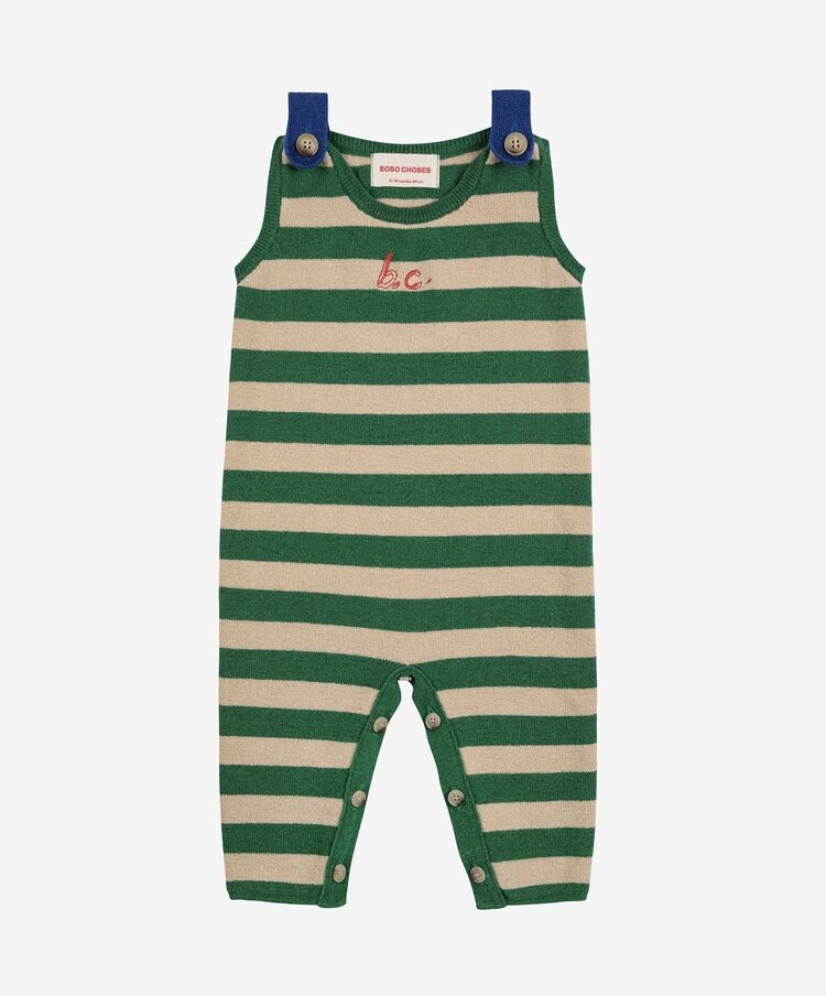 Bobo Choses Baby BC Stripes Knitted Overall