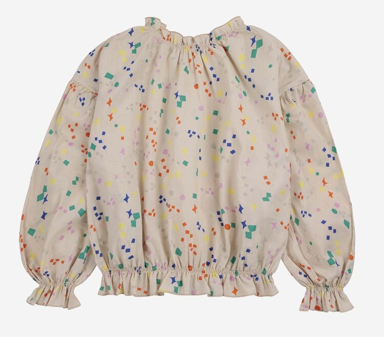 Bobo Choses Sparkles All Over Woven Blouse