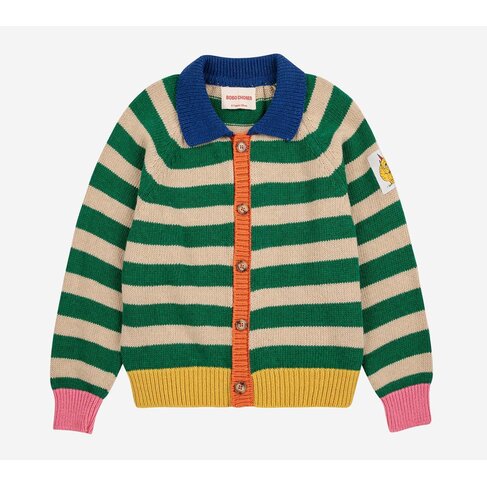 Bobo Choses Charming Monster Label Cardigan