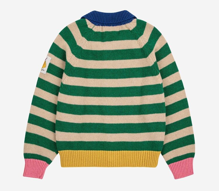 Bobo Choses Charming Monster Label Cardigan