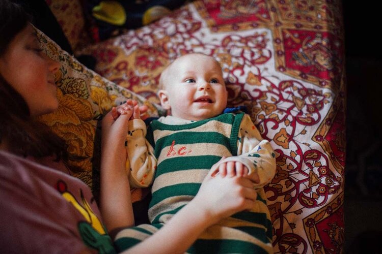 Bobo Choses Baby BC Stripes Knitted Overall