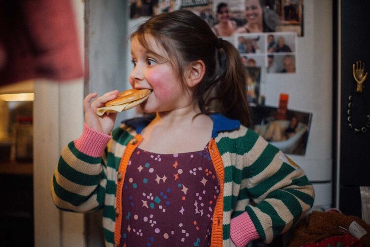 Bobo Choses Charming Monster Label Cardigan