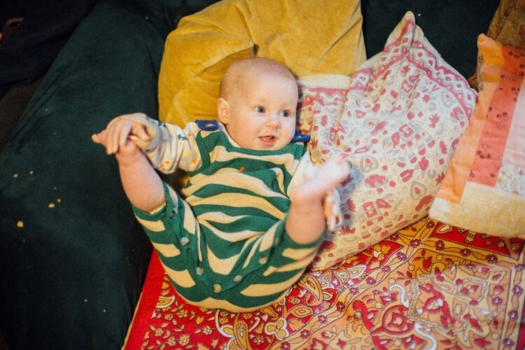 Bobo Choses Baby BC Stripes Knitted Overall