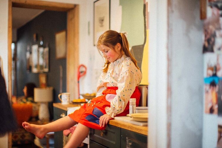 Bobo Choses Sparkles All Over Woven Blouse