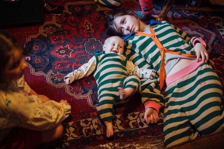 Bobo Choses Baby BC Stripes Knitted Overall