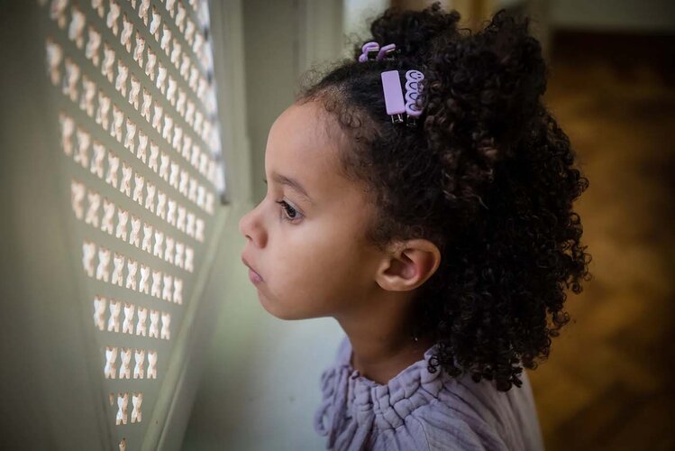 Imruby - haar accessoires ALICE smiley clip