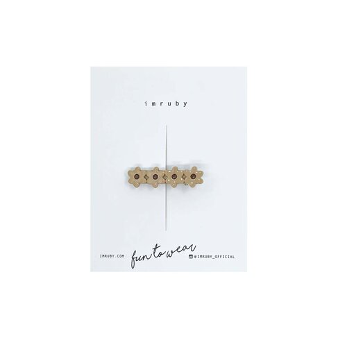 Imruby - haar accessoires AUDREY flower clip