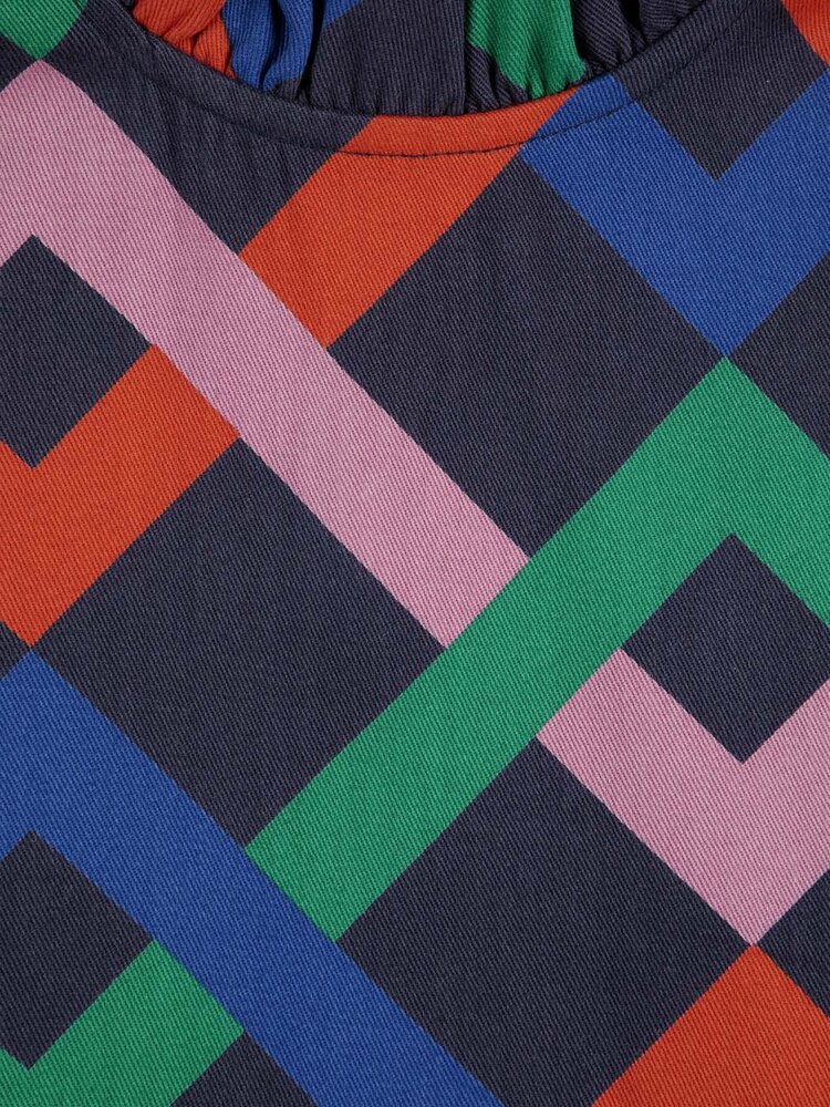 Bobo Choses Multicolor Garland woven dress