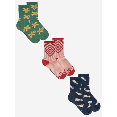 Bobo Choses Fun long socks pack x 3