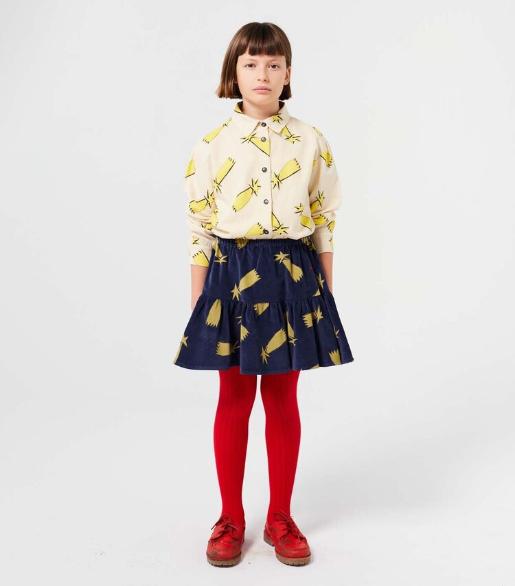 Bobo Choses Shooting Stars woven skirt
