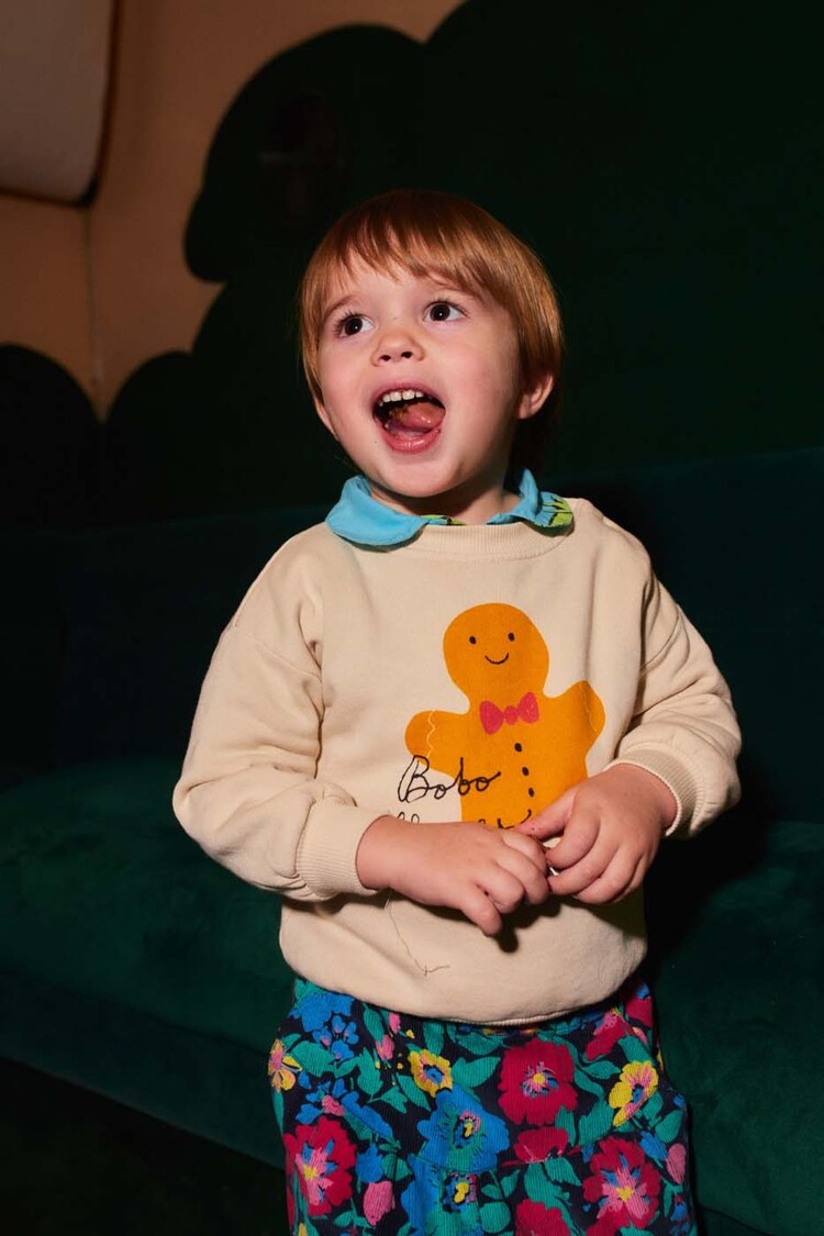 Bobo Choses Baby Gingerbread Sweatshirt