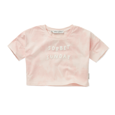 Sproet & Sprout Cropped T-shirt Sorbet Sunday