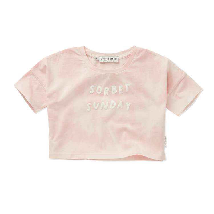 Sproet & Sprout Cropped T-shirt Sorbet Sunday
