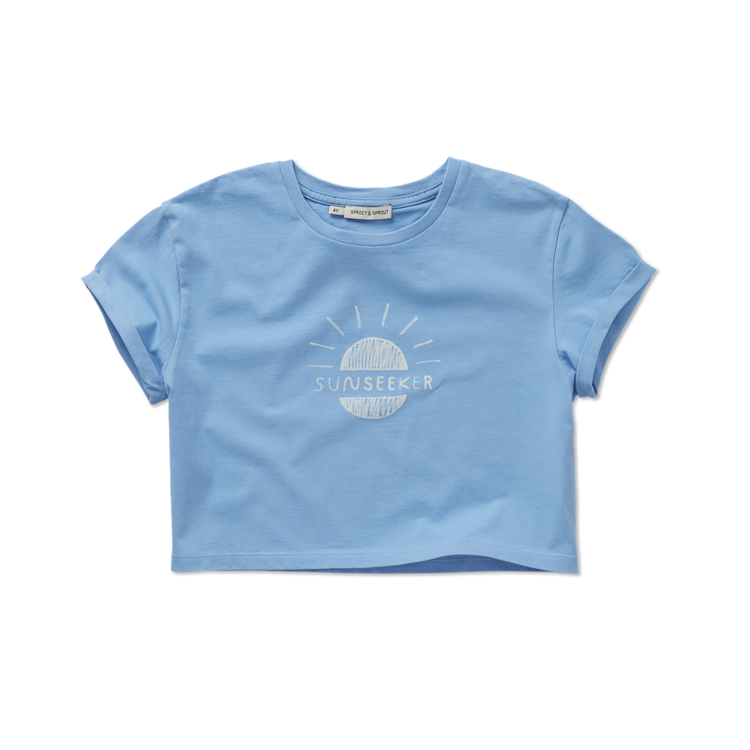 Sproet & Sprout T-shirt Boxy Sunseeker - Breezy Blue