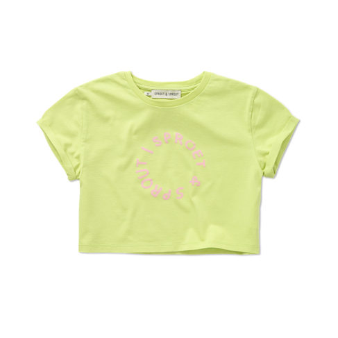 Sproet & Sprout T-shirt Boxy Sproet - Citrus