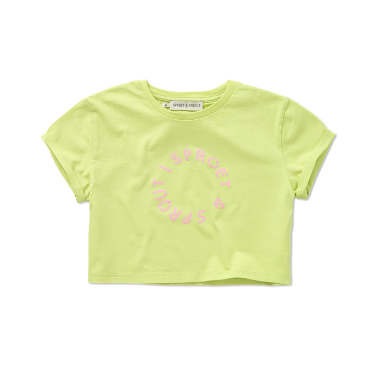 Sproet & Sprout T-shirt Boxy Sproet - Citrus