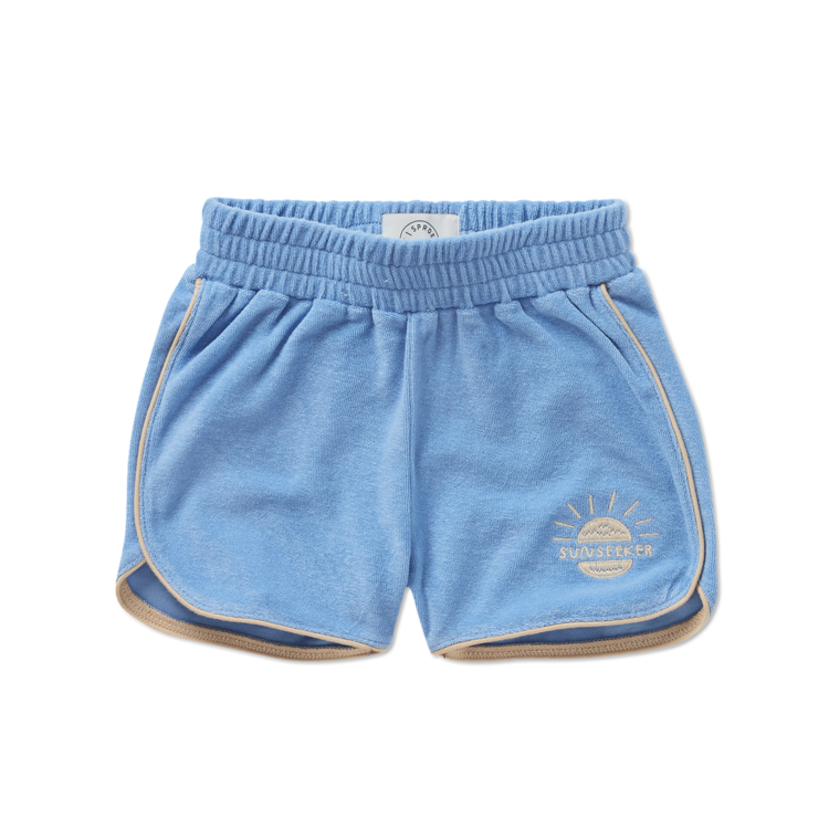 Sproet & Sprout Terry Sport Shorts - Breezy Blue