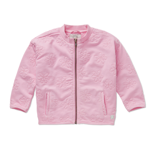 Sproet & Sprout Jacket Girls Quilted Daisies - Summer Sorbet
