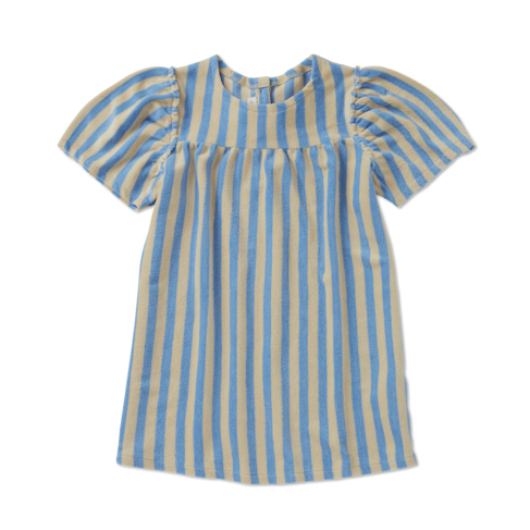 Sproet & Sprout Poppy Dress Stripes - Sesame