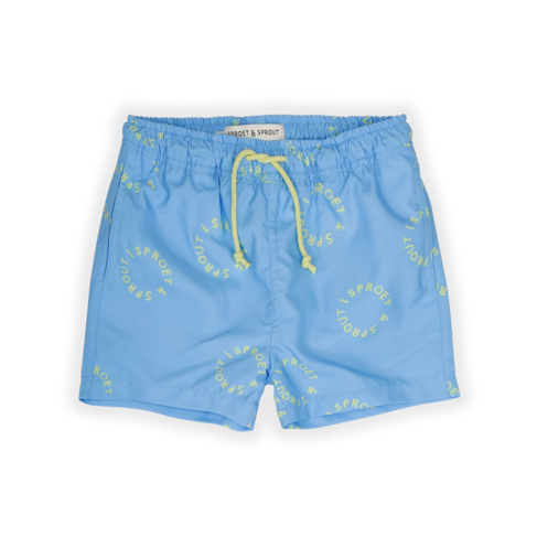 Sproet & Sprout Swim Shorts Sproet Print - Breezy Blue