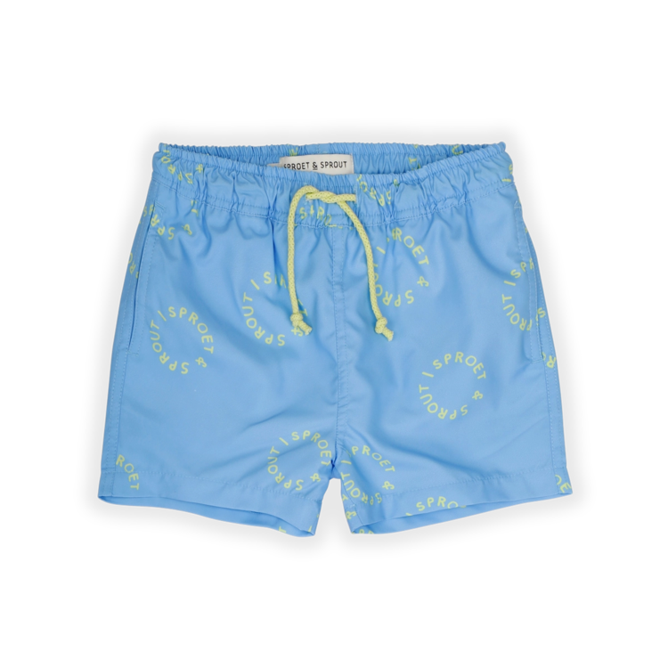 Sproet & Sprout Swim Shorts Sproet Print - Breezy Blue