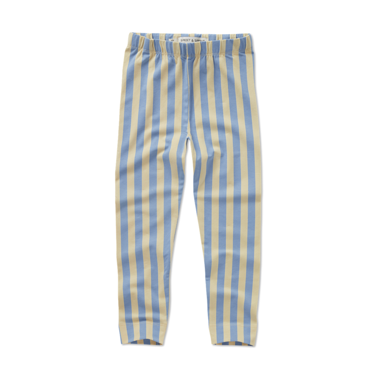 Sproet & Sprout Legging Stripes - Sesame