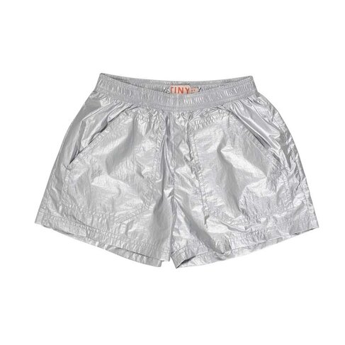 Tinycottons Metallic Short - Silver