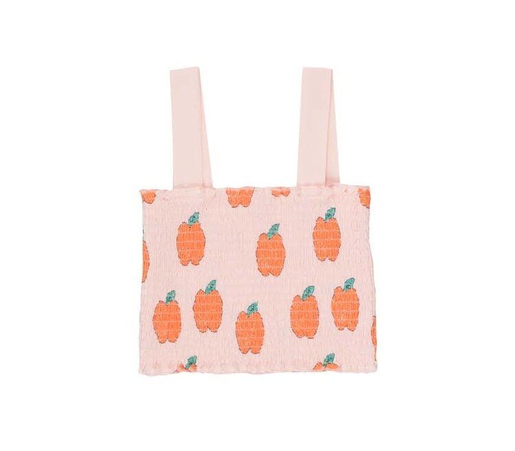 Tinycottons Apples Top - Pastel Pink