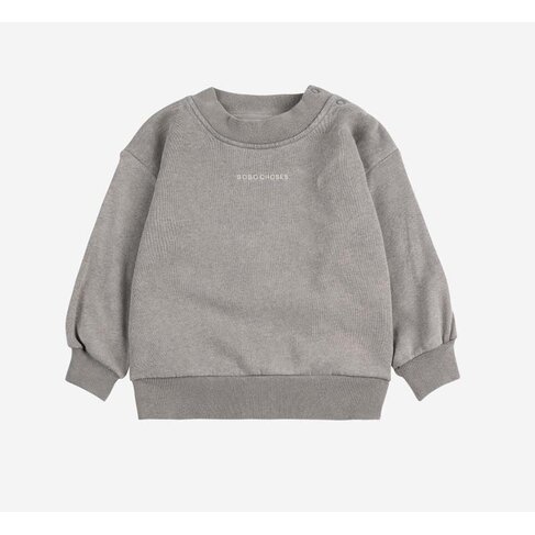 Bobo Choses Baby Poma Grey Sweatshirt