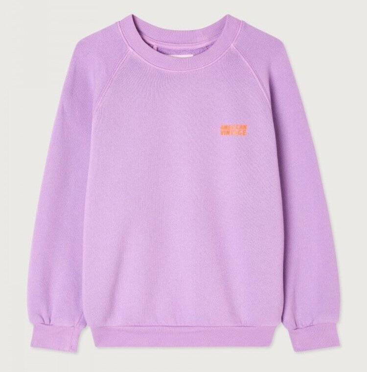 American Vintage IZUBIRD Sweater - Parme Vintage  - Copy