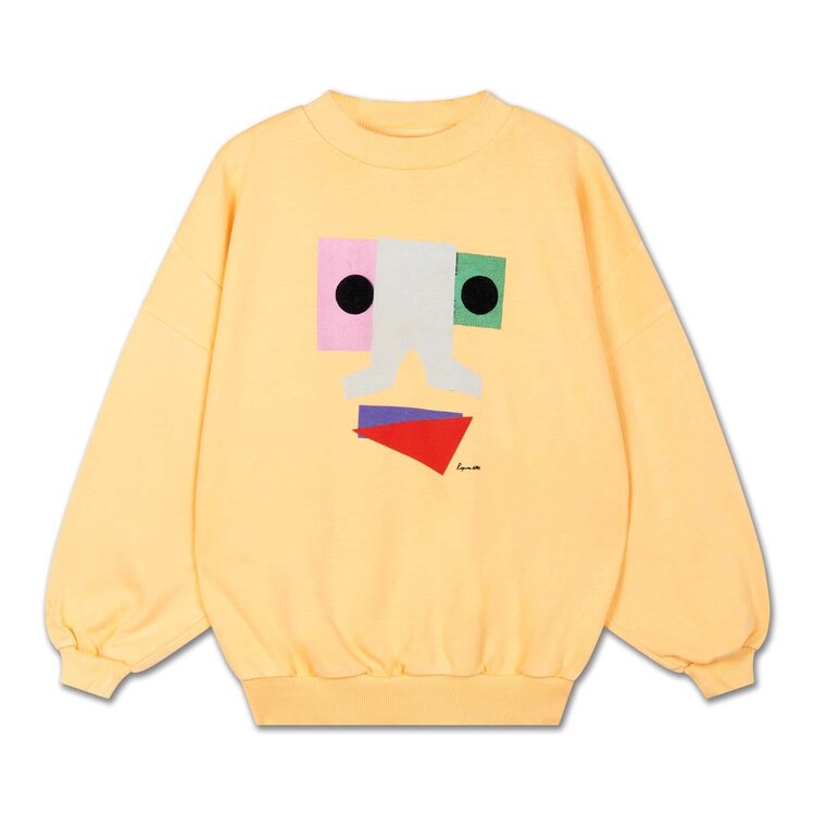 REPOSE AMS Crewneck Sweater - Apricot Orange