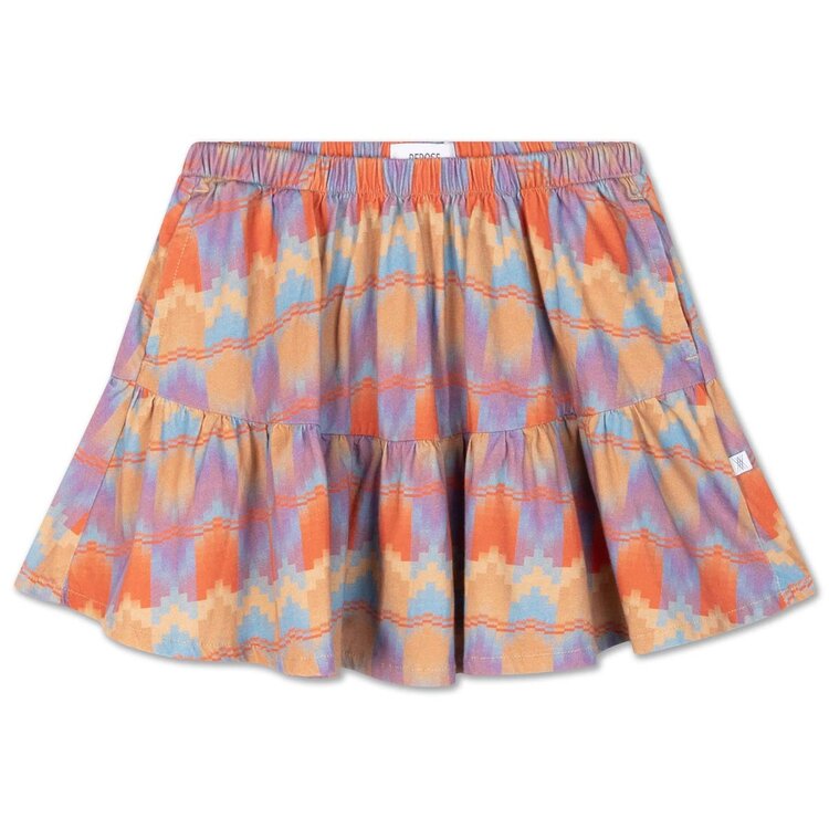 REPOSE AMS Drip Skirt - Graphic Blur