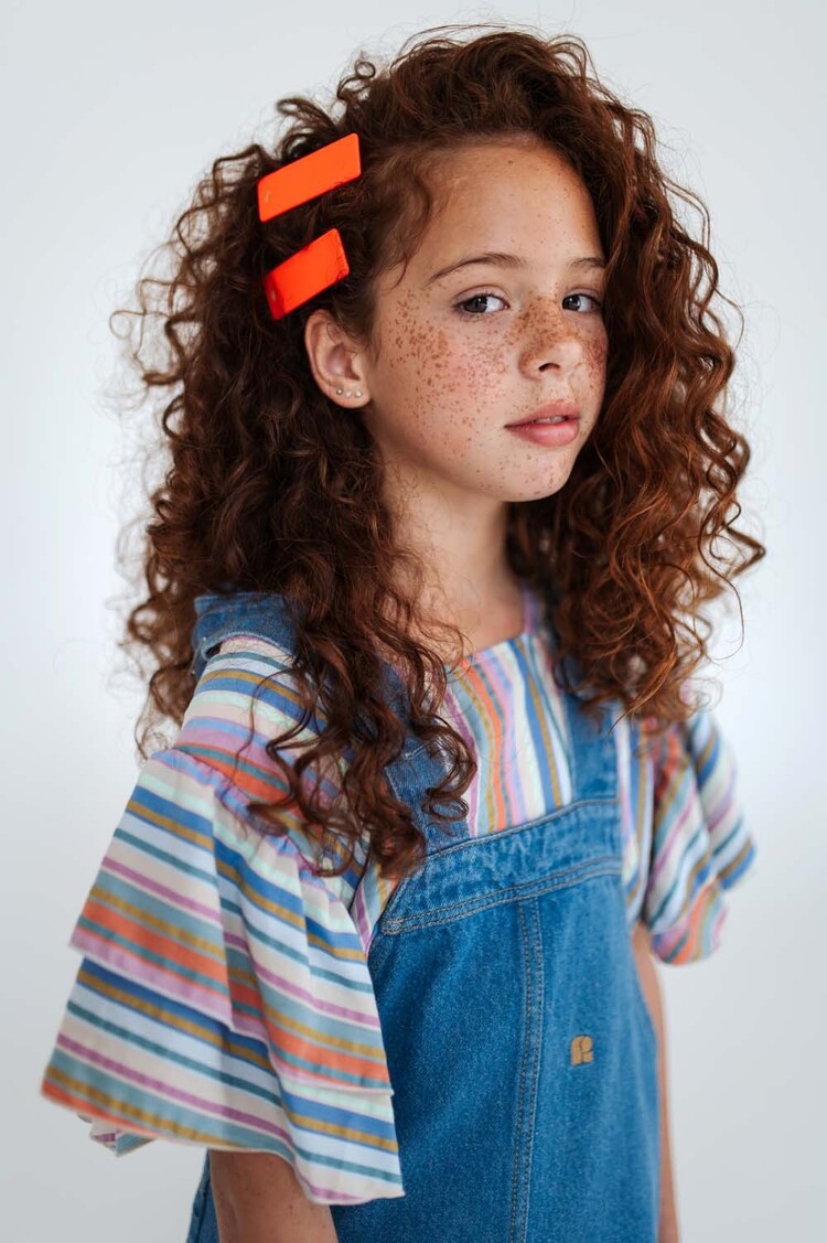 REPOSE AMS Drip Top - Multi Stripe