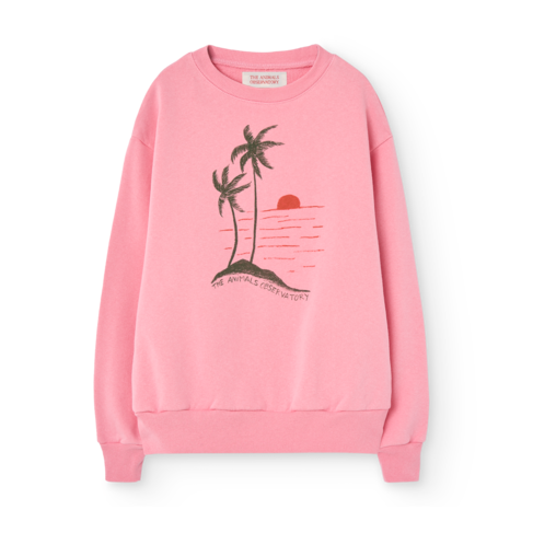 The Animal Observatory Bear Sweatshirt - Pink