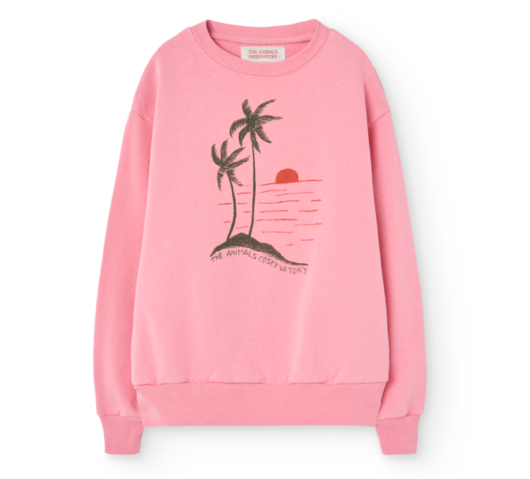 The Animal Observatory Bear Sweatshirt - Pink