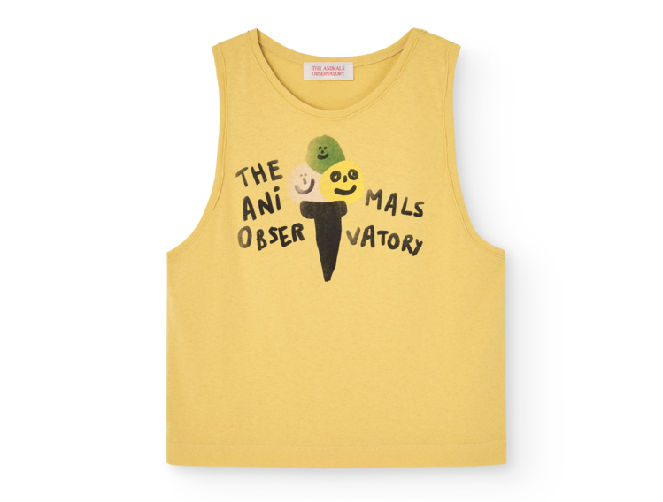 The Animal Observatory Frog Tank Top - Yellow