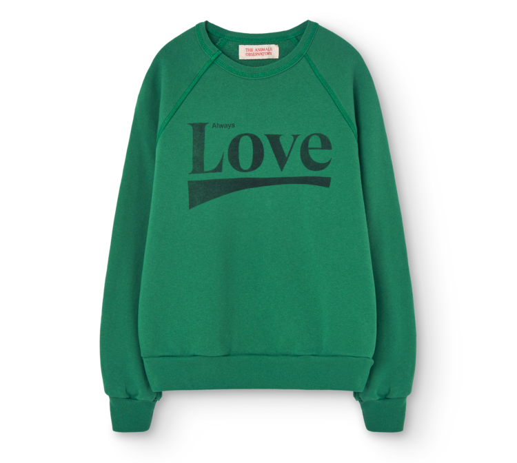 The Animal Observatory Shark Sweatshirt - Green