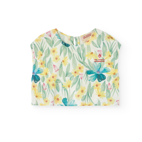 The Animal Observatory Baboon Top - White