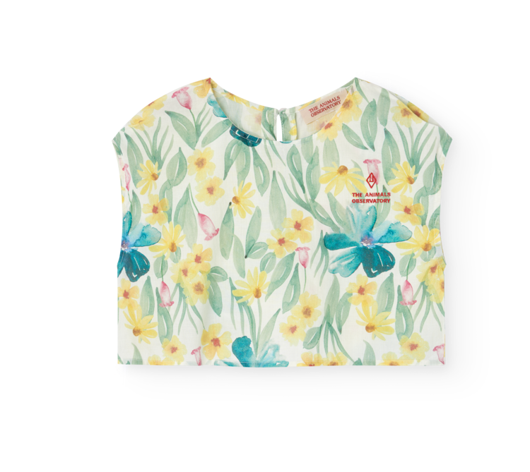 The Animal Observatory Baboon Top - White