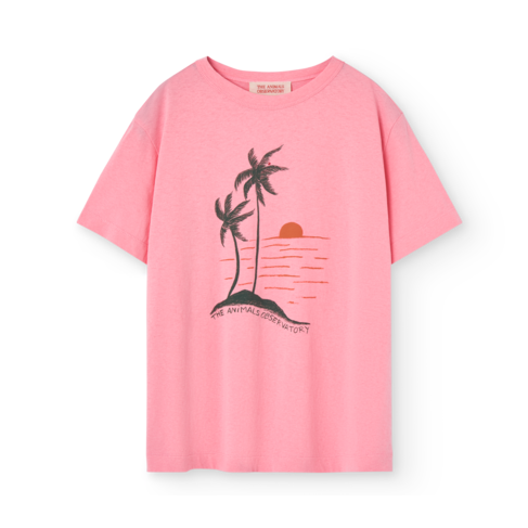 The Animal Observatory Big Rooster T-shirt - Pink