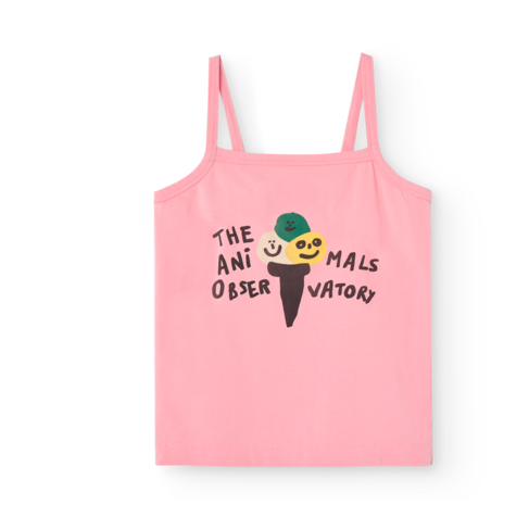 The Animal Observatory Stork Top - Pink