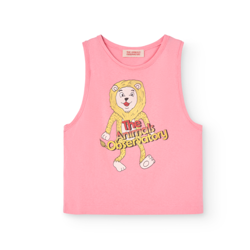The Animal Observatory Frog Tank Top - Pink