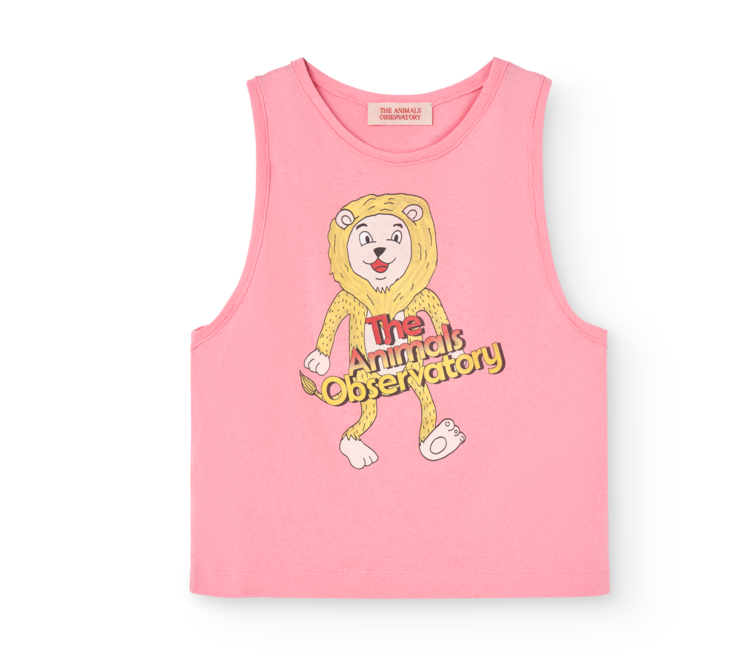The Animal Observatory Frog Tank Top - Pink