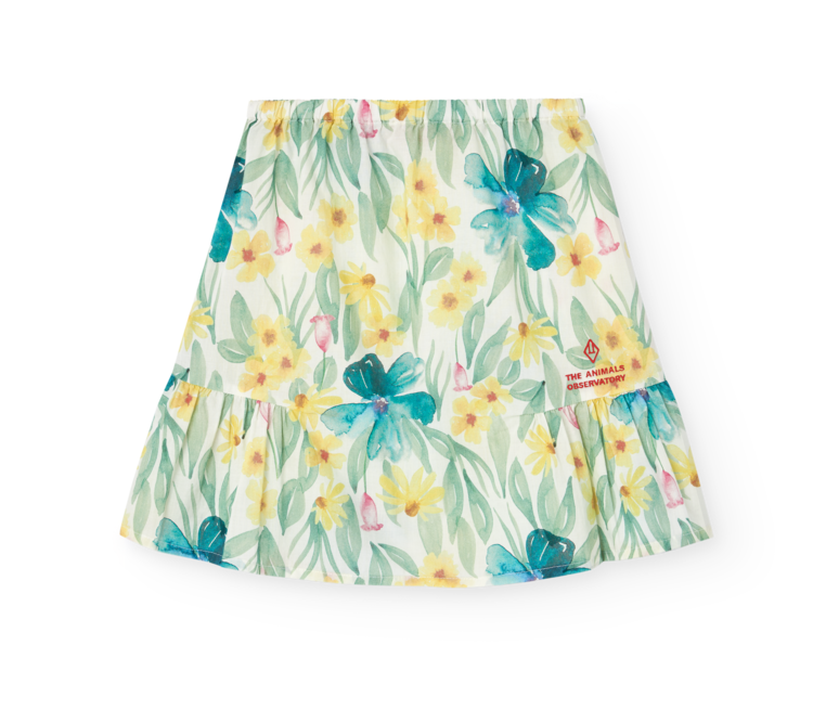 The Animal Observatory Slug Skirt - White