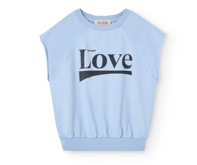 The Animal Observatory Squab Top - Soft Blue