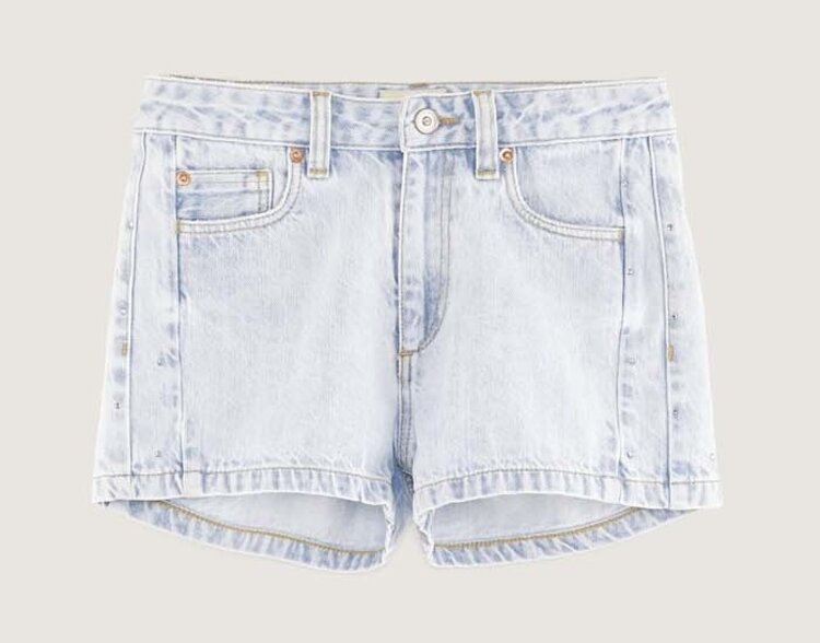 Bellerose Shorts Pina - LT Blue Bleach